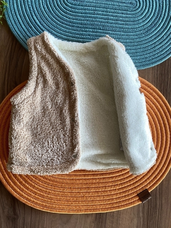 Kalın Kahverengi Yelek