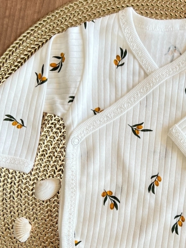 Zeytin Dalı Çıtçıtlı Kundak Zıbın