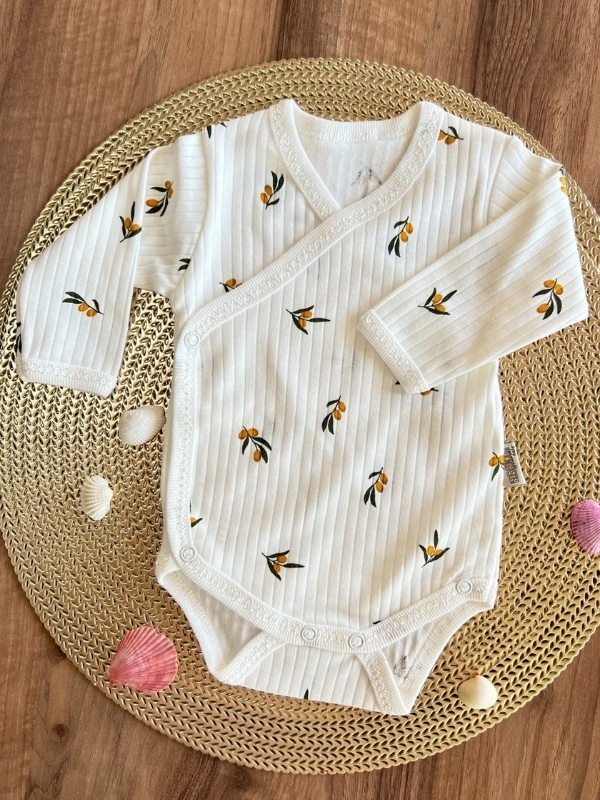 Zeytin Dalı Çıtçıtlı Kundak Zıbın